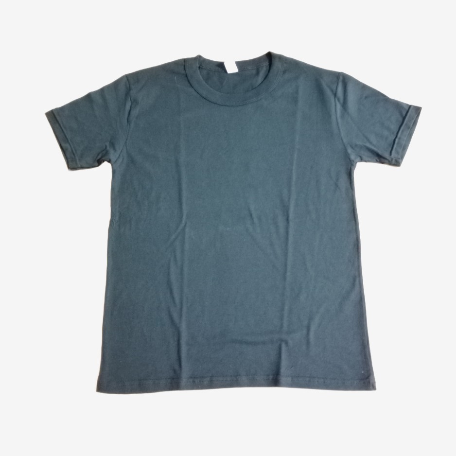 Remera Mangas Cortas Negra Basix