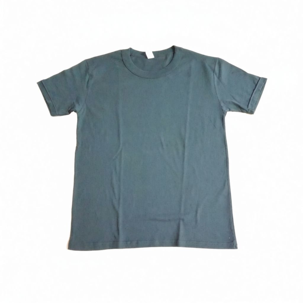 Remera Mangas Cortas Gris Basix